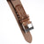 20mm 22mm Horween Chromexcel Quick Release Handmade Leather Watch Strap - Natural Brown