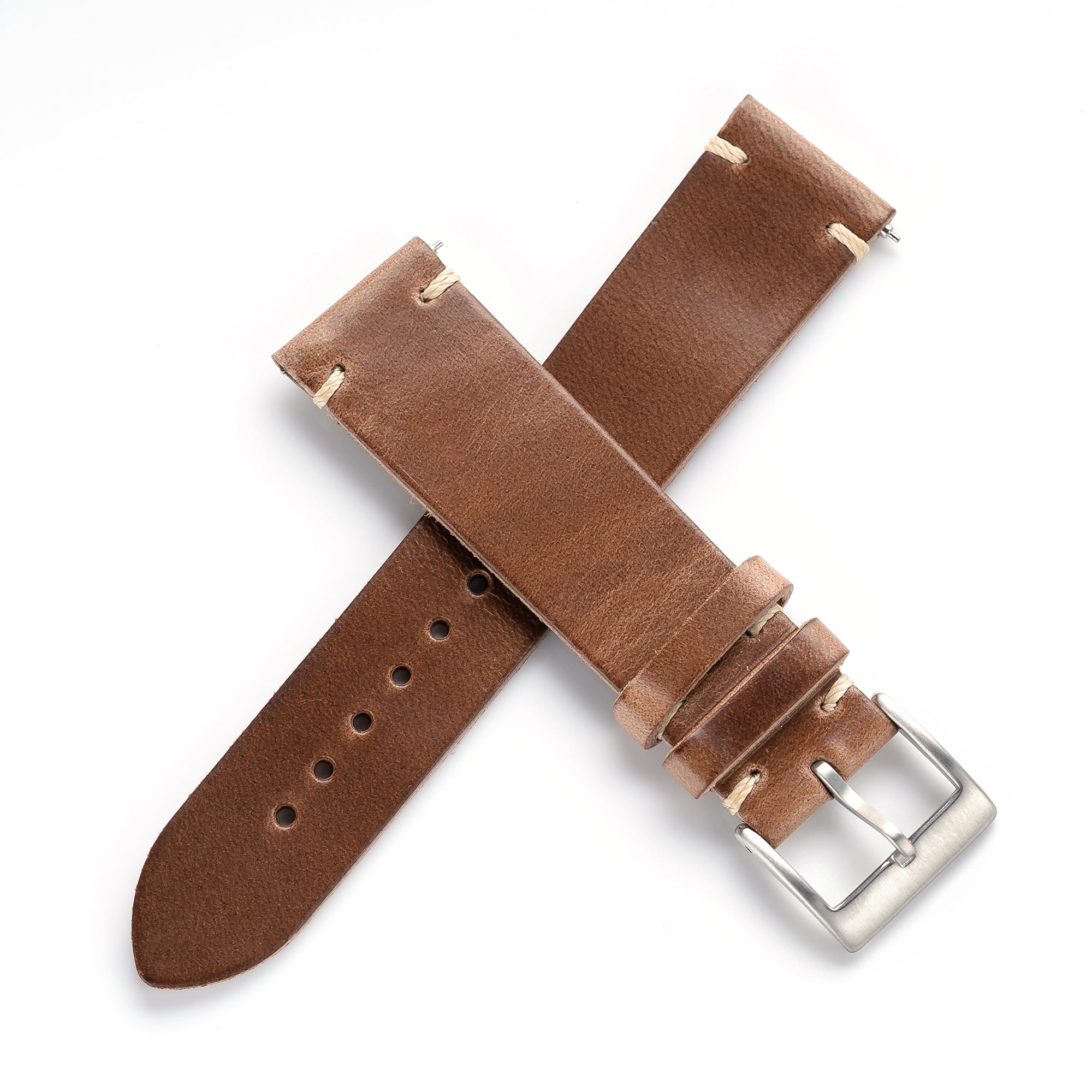 18mm 20mm 22mm Horween Chromexcel Quick Release Handmade Leather