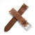 20mm 22mm Horween Chromexcel Quick Release Handmade Leather Watch Strap - Natural Brown