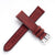 18mm 20mm 22mm Quick Release Italian Pueblo Leather Watch Strap - Red