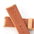 20mm 22mm Quick Release Padded Leather Watch Strap - Natural Leather Full Stitch