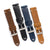 20mm Quick Release Simple Stitch Leather Watch Strap