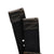 18mm 20mm 22mm Quick Release Leather Nylon Field Watch Strap - Dark Green / Black