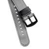 20mm 22mm Quick Release Premium Seat Belt Nylon Watch Strap - Grey