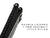 20mm 22mm Quick Release Premium Seat Belt Nylon Watch Strap - Black Grey [James Bond]