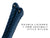 20mm 22mm Quick Release Premium Seat Belt Nylon Watch Strap - Blue