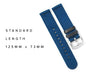 20mm 22mm Quick Release Premium Seat Belt Nylon Watch Strap - Blue