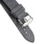 18mm 20mm 22mm Quick Release Suede Leather Watch Strap - Grey