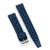 20mm 22mm Quick Release Tropical Pattern FKM Rubber Watch Strap
